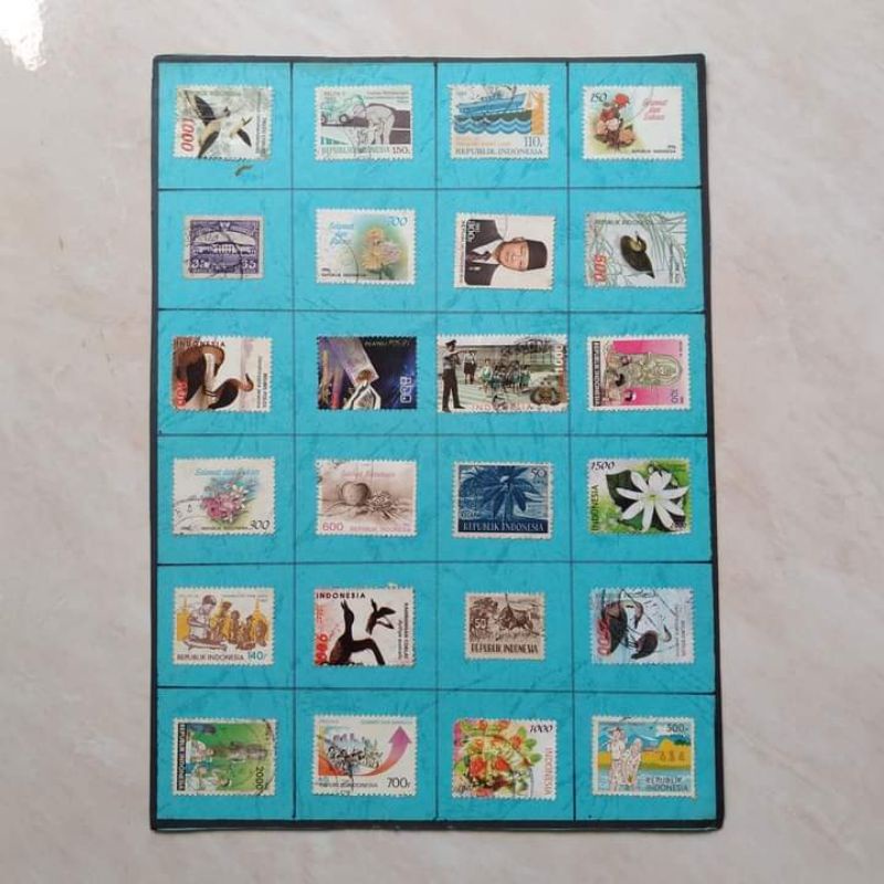 

Koleksi Prangko Indonesia Jadul Campur Set 24 Pcs - A8