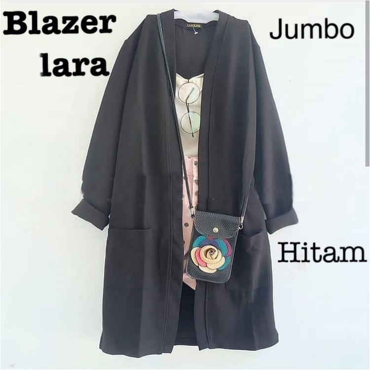 Blazer Lala Jumbo Polos / blazer wanita casual model oversize