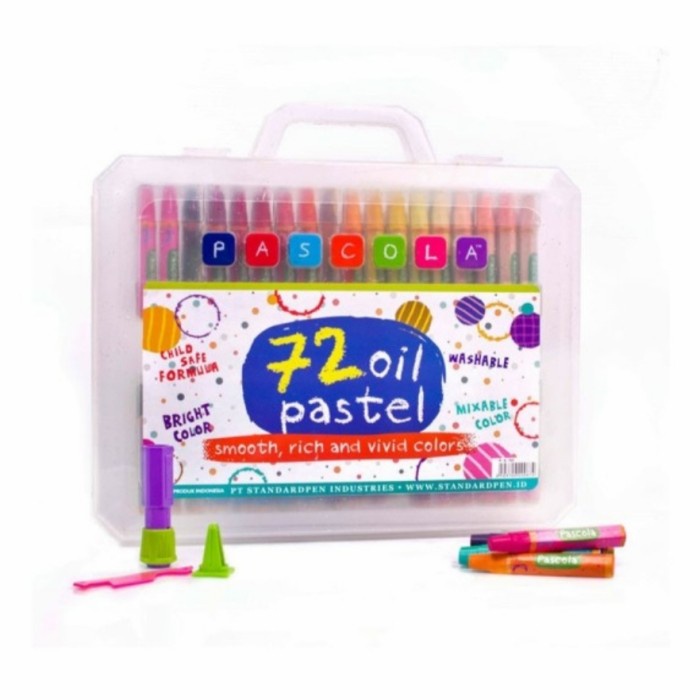 

Terlaris Crayon Oil Pastel Pascola 72 Warna