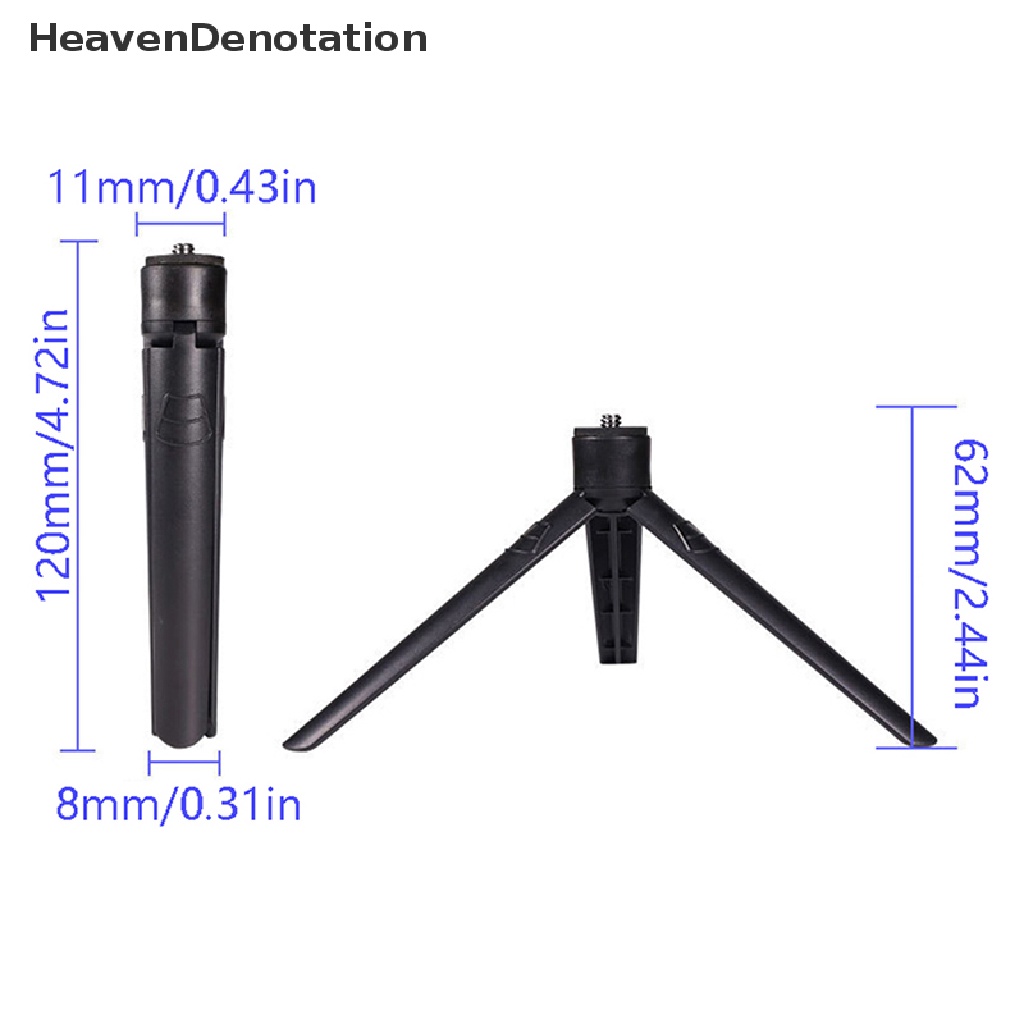 [HeavenDenotation] Tripod Proyektor Handphone Mini Desktop Camping Outdoor Plastik HDV