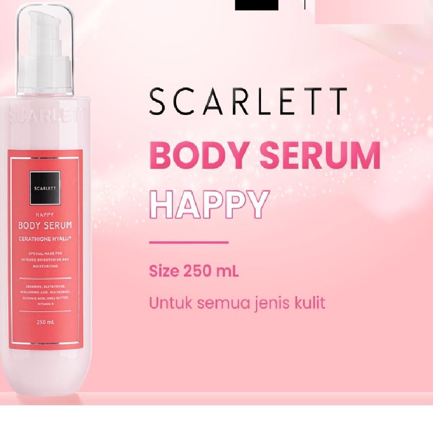 ❅ Scarlett Whitening Body Serum Happy | SERUM HAPPY SCARLETT ORIGINAL ♬