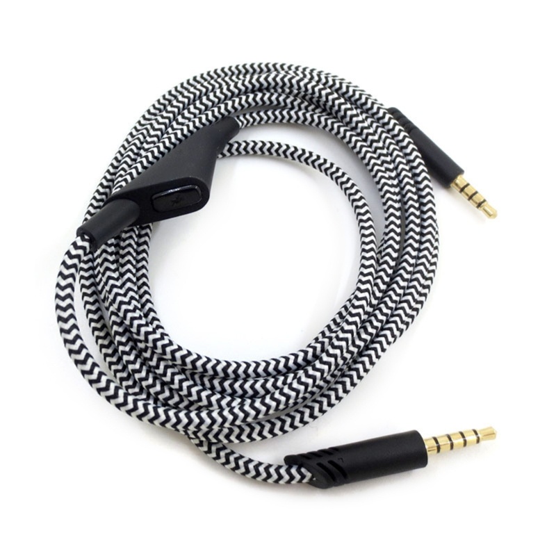 Bt 2.0m Kabel Headphone Portable Cord Line Untuk Smartphone A10 A40 A30 Ke Xbox One PS4 Dengan Jack 3.5mm