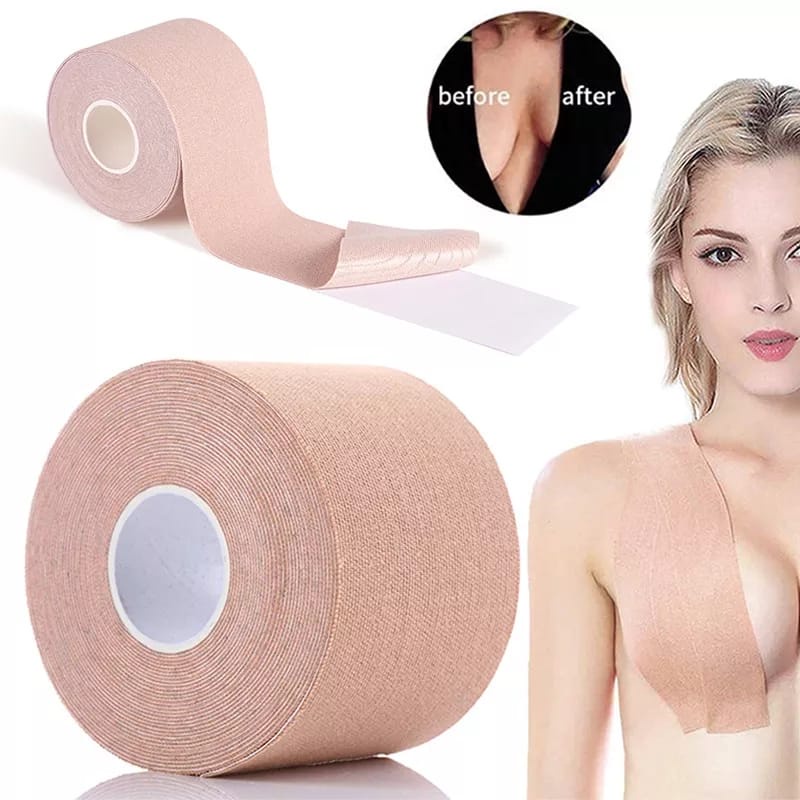 Bra Tape / Boobs Tape / Bra BooB Tape Nipple Pad Strapless Bra Selotip BH - body tape push up bra