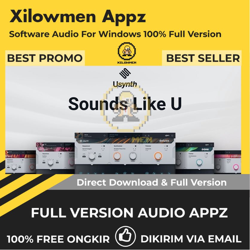 [Full Version] uJAM uSYNTH Bundle Pro Lifetime Audio Software WIN OS