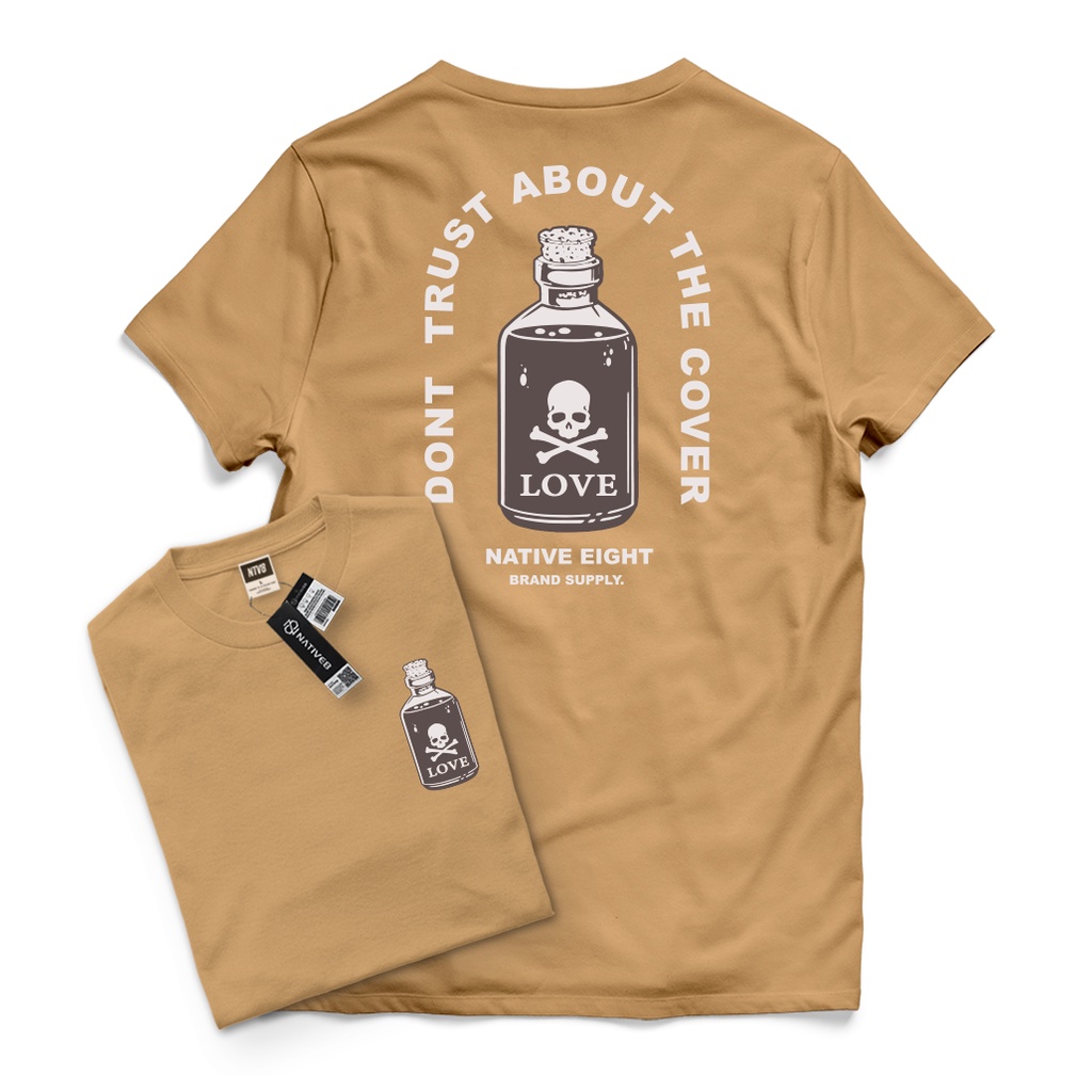 Kaos Distro Pria / Kaos Distro Original / Baju Distro Pria - NATIVE8 - face the futur