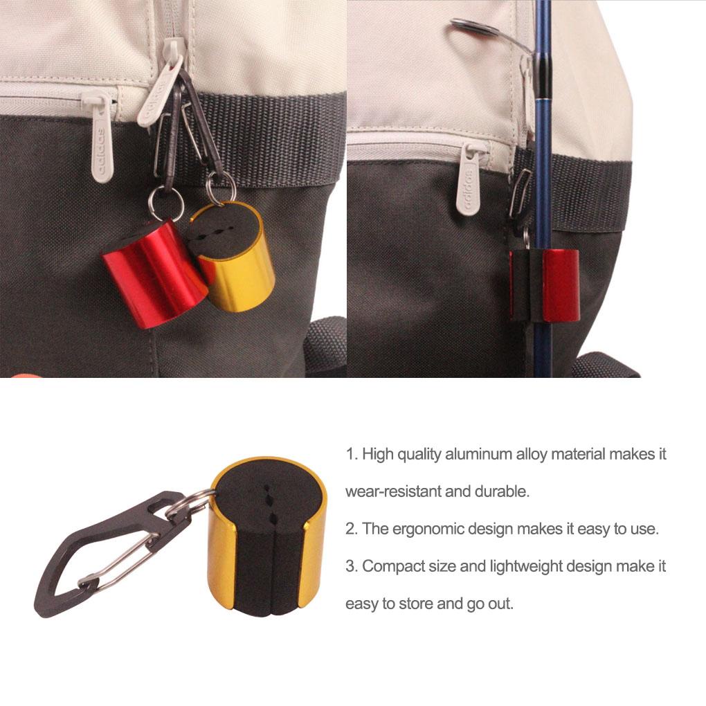 Huit Fishing Rod Clamp Ringan Tempat Penyimpanan Klip Gantungan Organizer Kokoh Dapat Dipakai Untuk Memancing Aksesoris Mengikat