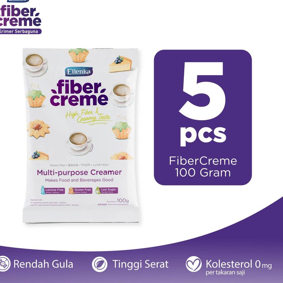 

♪ FiberCreme Sachet 100gr - 5 Pcs ❀