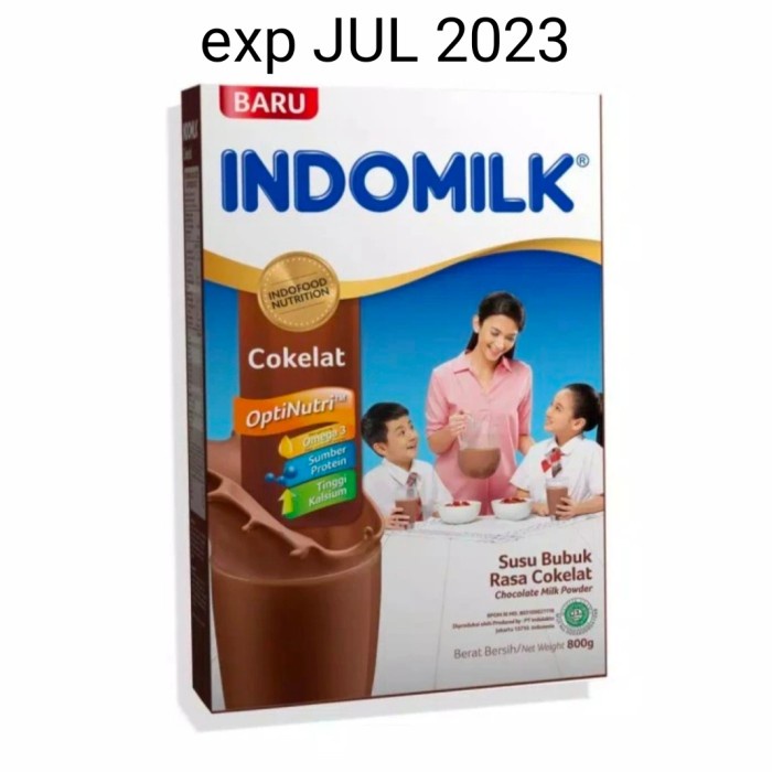 

[ COD ] Indomilk Susu bubuk coklat 800gr