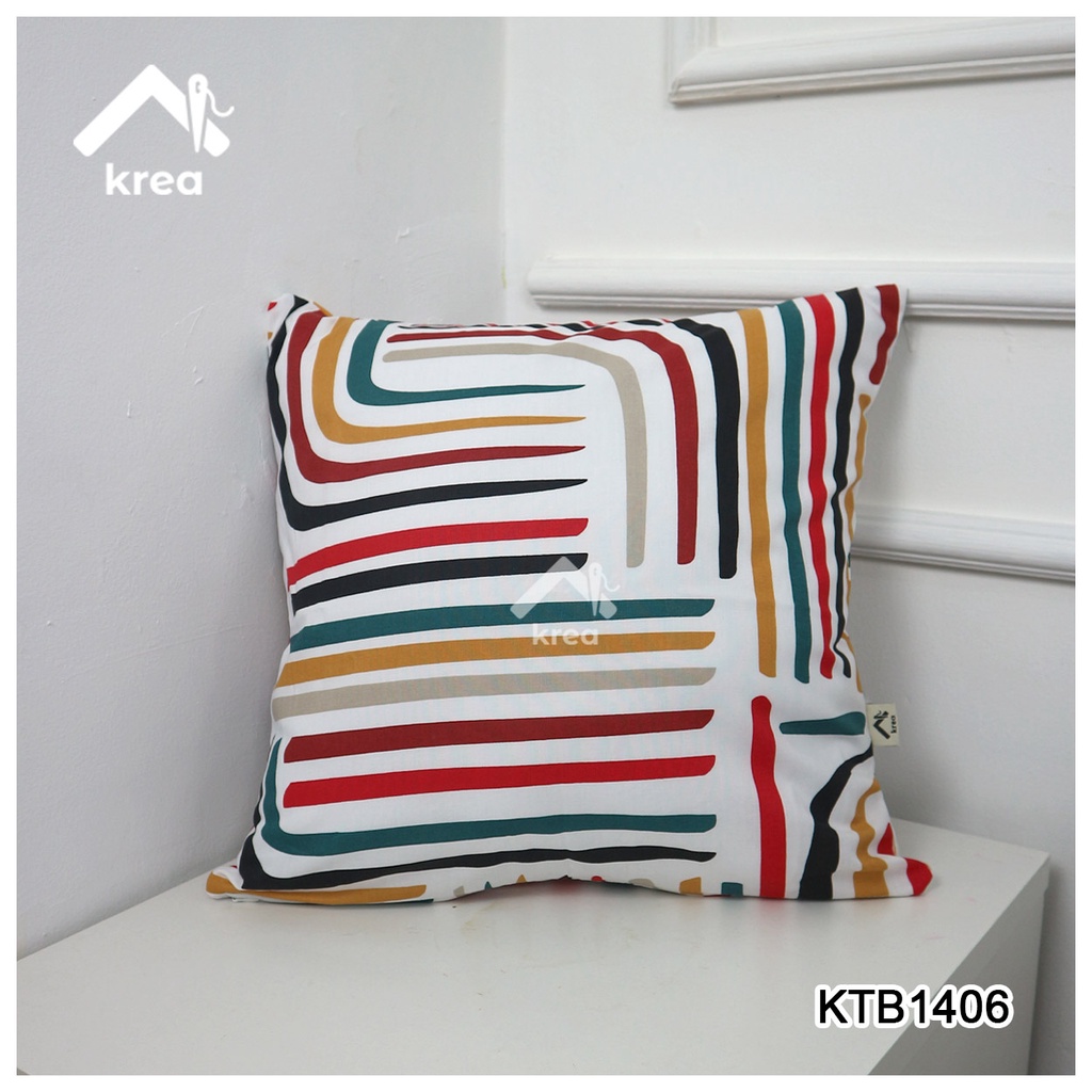 Sarung Bantal Sofa Ukuran 30x50, 40x40, 45x45, 50x50, 60x60, 70x70 - KTB1406