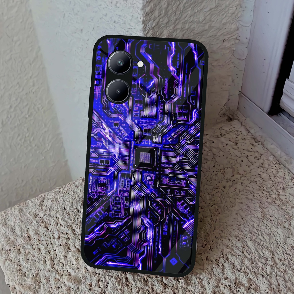 (MT07) Case Kilau Realme C33 | Casing Hp Realme | Pelindung Smartphone Seven Case