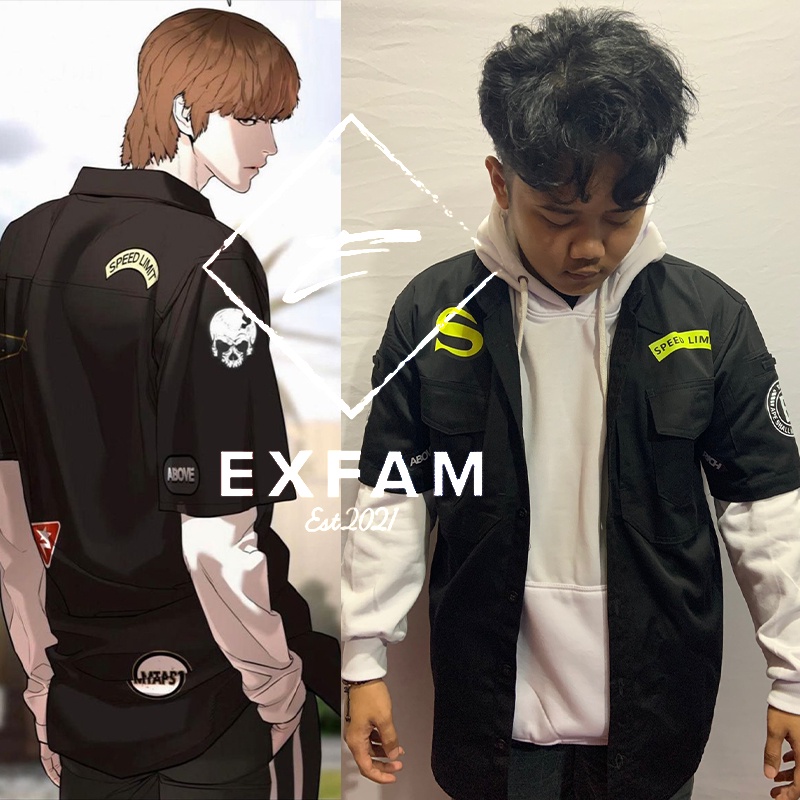 Kameja Manhwa How To Fight Outfit Seong Taehoon Webtoon Comic