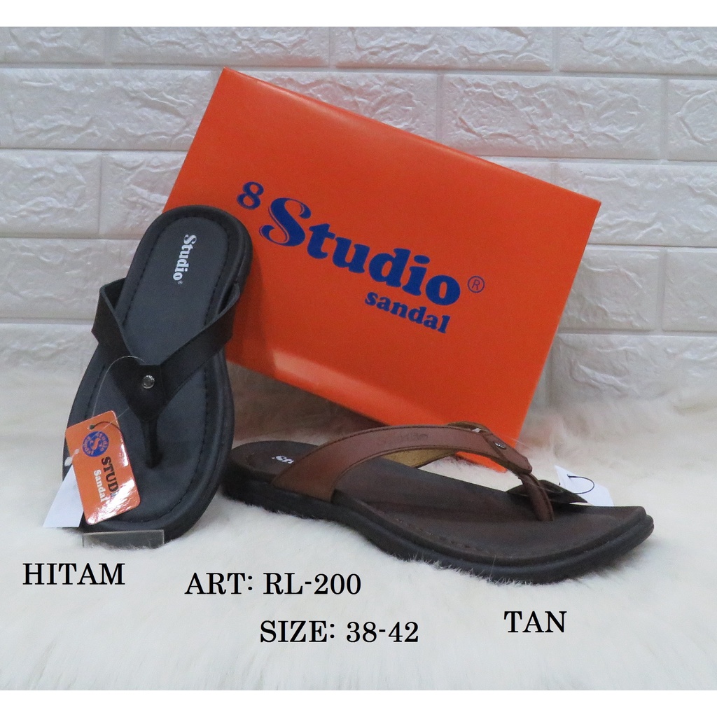 SANDAL PRIA KULIT MEREK STUDIO ART RL-200 PRICE RP 320.900 BRAND ORIGINAL