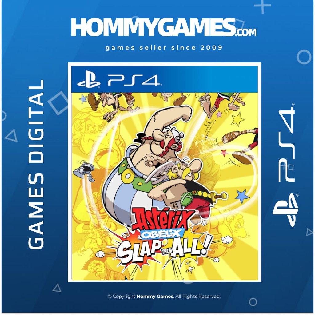 Asterix and Obelix Slap Them All! PS4 &amp; PS5 Digital Games