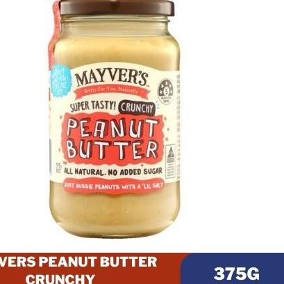 

✧ Mayver's (Mayvers) Peanut Butter Crunchy 375g(Gram) ℮