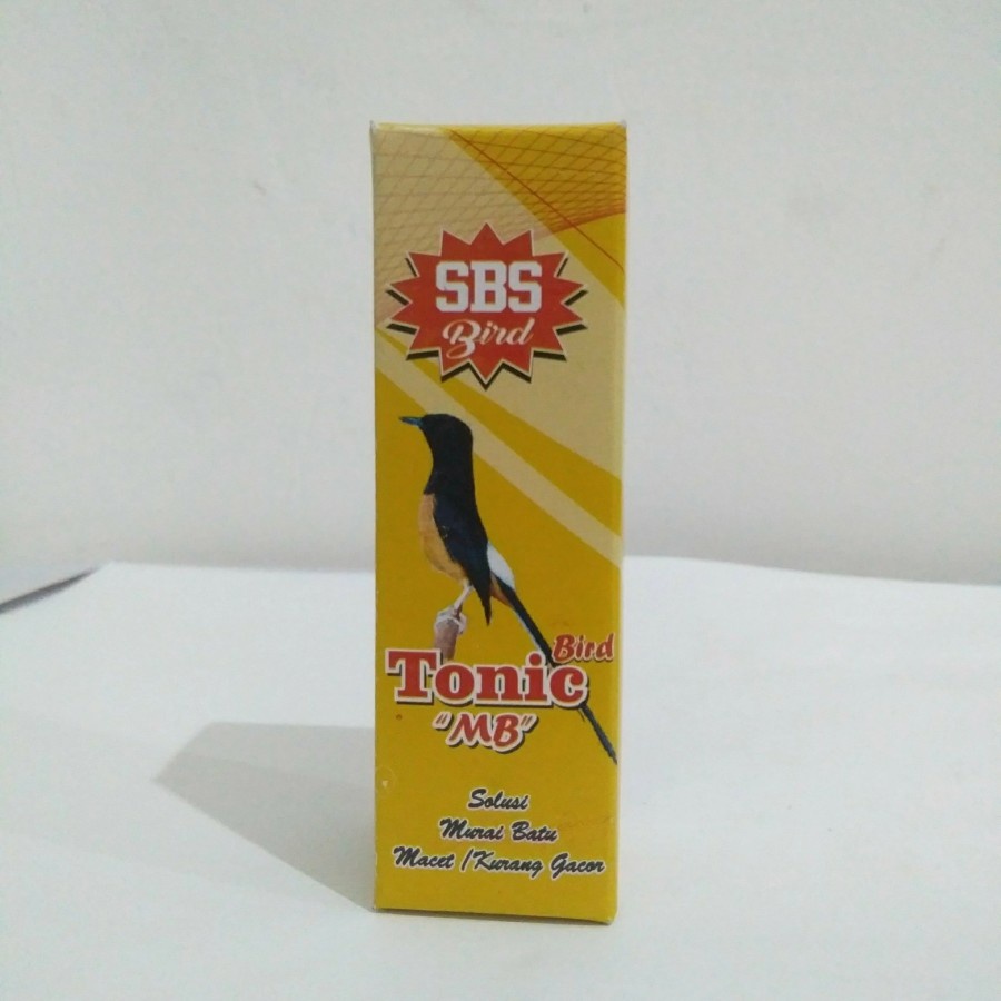 SBS TONIC MB VITAMIN SBS MURAI BATU UNTUK BURUNG MURAI BATU MACET BUNYI NAFAS KURANG PLONG JADI GACO