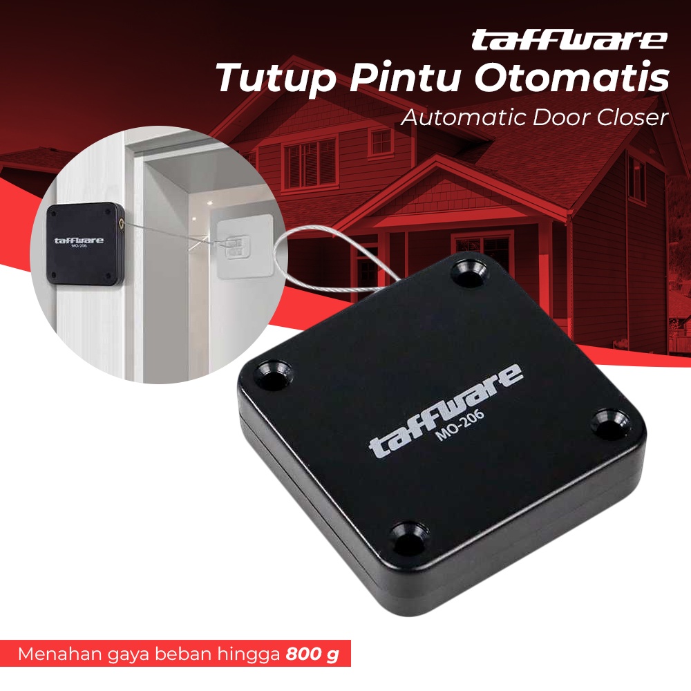 Taffware Tutup Pintu Otomatis Automatic Door Closer 800 G - MO-206 - Black