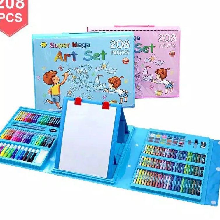 

M95 0M SET CRAYON 208PCS PERLENGKAPAN MEWARNAI HARGA MURAH ▶