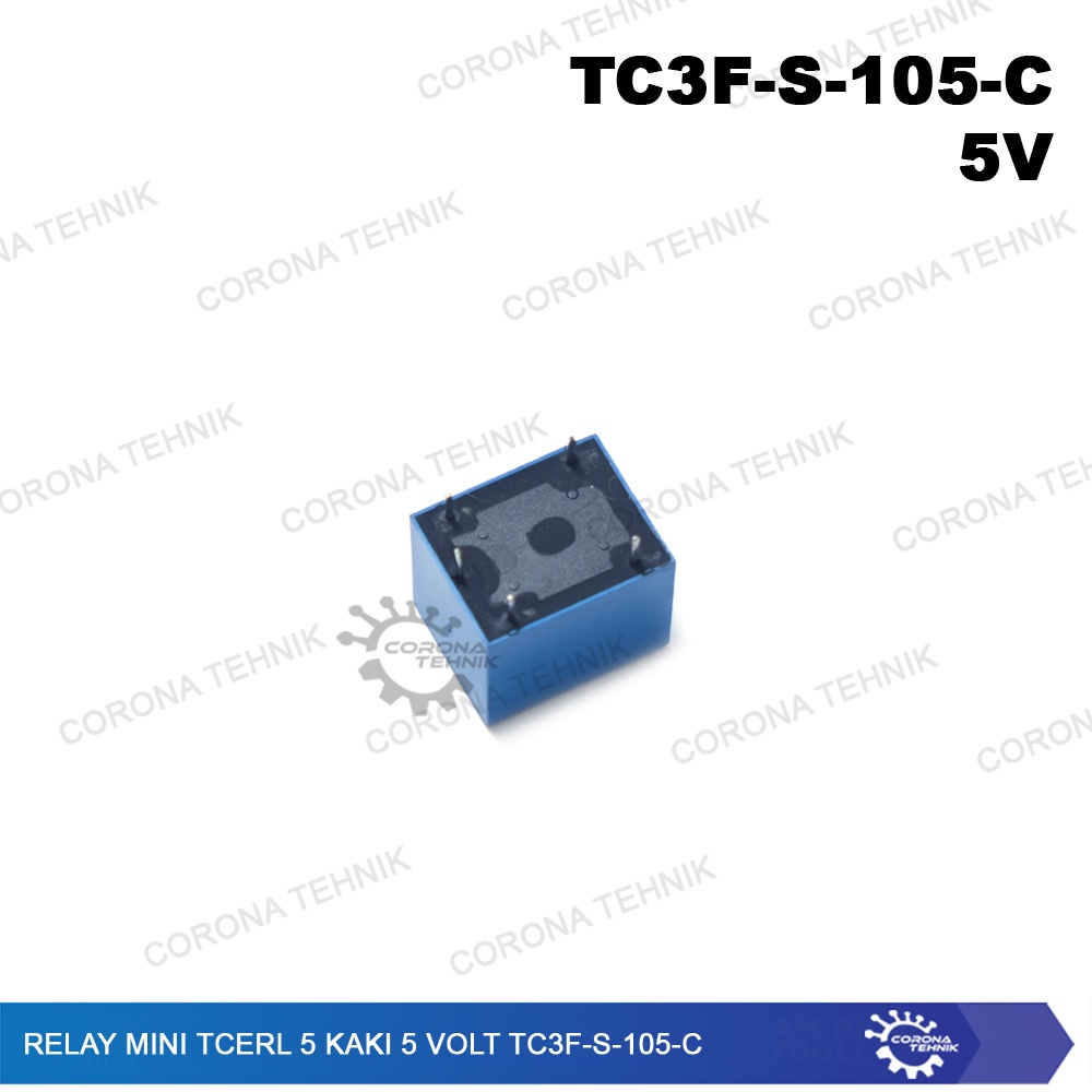 5 Volt TC3F-S-105-C Relay Mini TCERL 5 Kaki