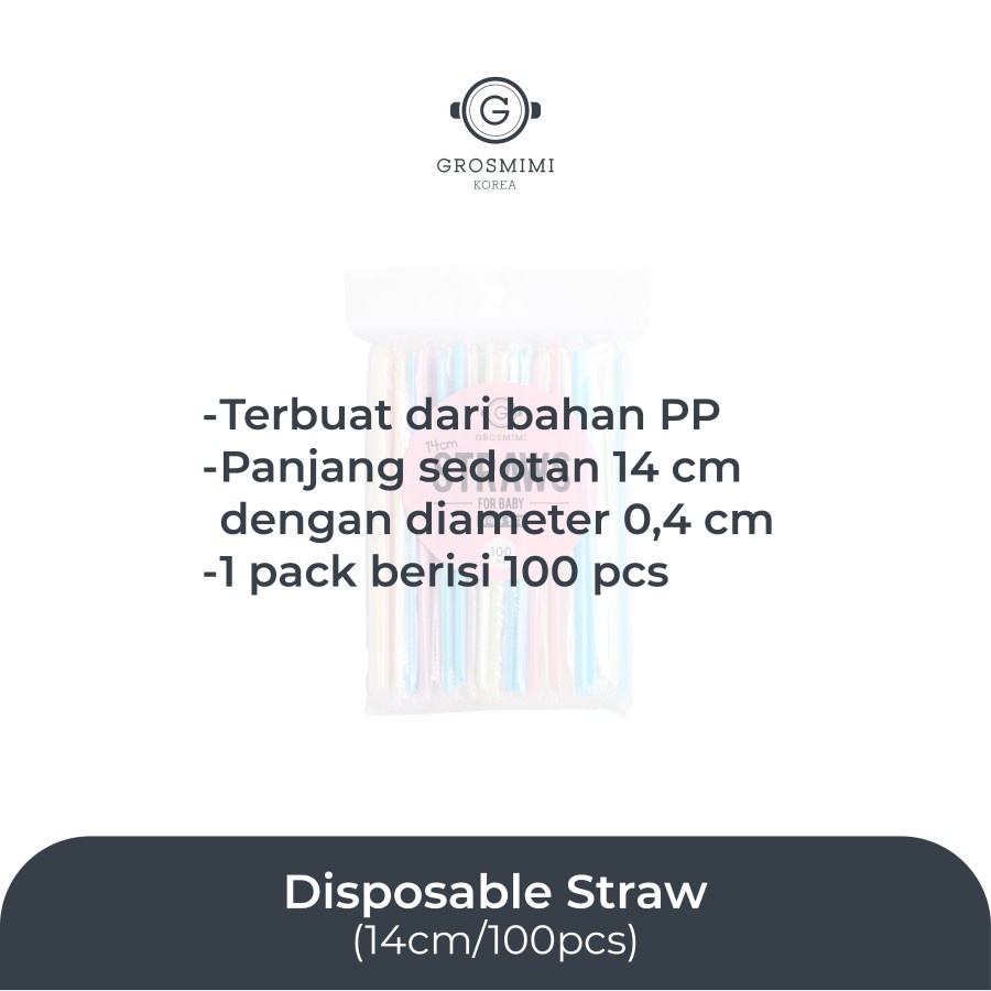 Grosmimi Straw for Baby - Sedotan Bayi