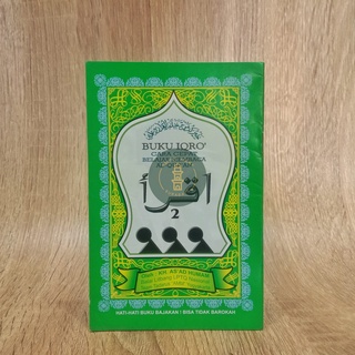 IQRO Buku Iqra' JILID 1- 6 PISAH -  UKURAN BESAR  - AMM