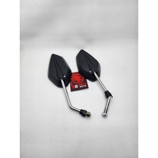 Spion Yamaha Model Standar Jupiter Z Gagang 10CM - Spion Yamaha Jupiter Mio Fino Aerox Nmax Lexi Vixion Vega dan lainnya