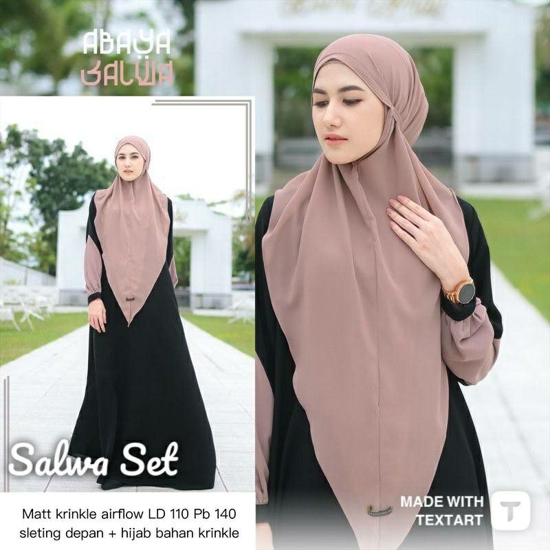 MD. SALWA Set BERGO / Gamis Syari