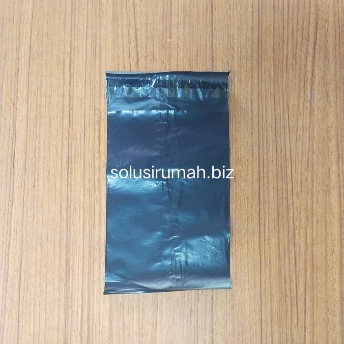 KANTONG ONLINE HITAM 100pc PLASTIK LEM 100 X 200 MM SHOP TOKO KRESEK