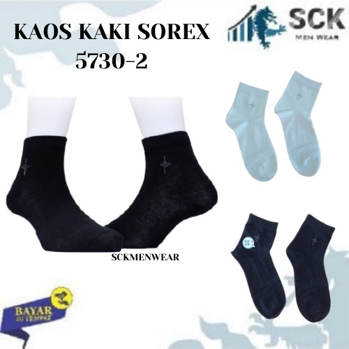 Kaos Kaki Pria SOREX 5730 / Kaos kaki Pria dewasa pendek premium quality Sport SOREX M 5730 - sckmenwear GROSIR