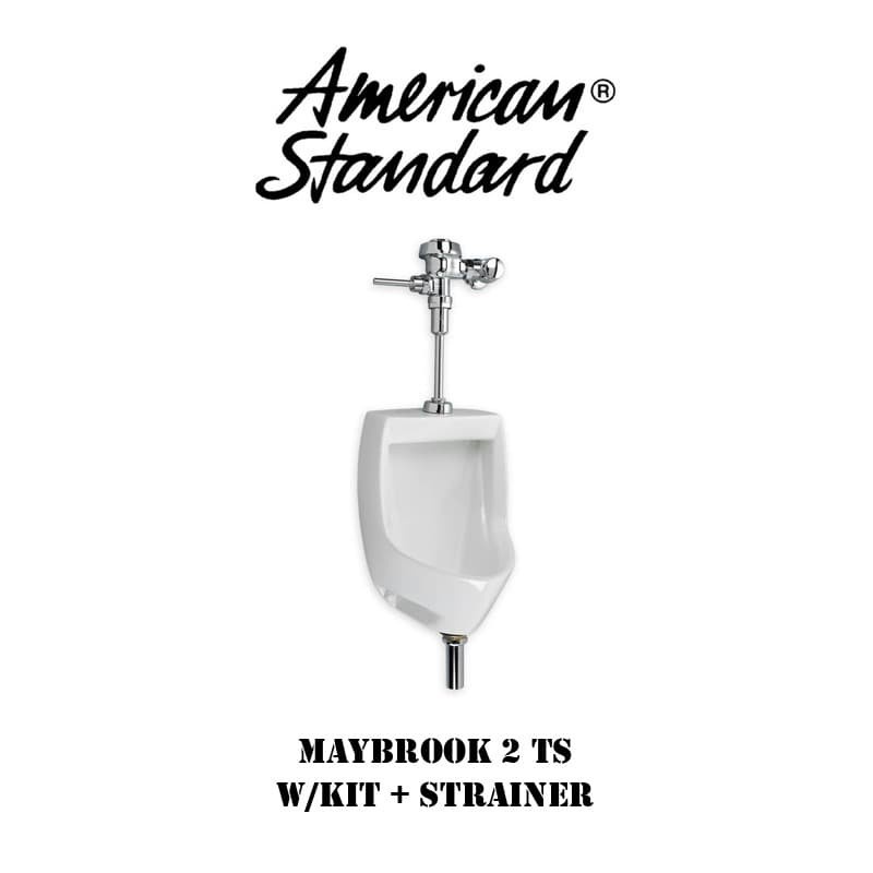 TOP SPUD URINAL URINOIR AMERICAN STANDARD FULLSET MAYBROOK AMSTAR