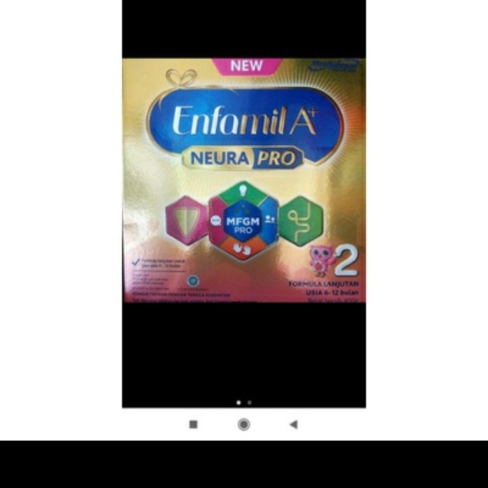 

[ COD ] Enfamil a+ 2 / 6-12 Bulan 400gr Neura Pro MFGM