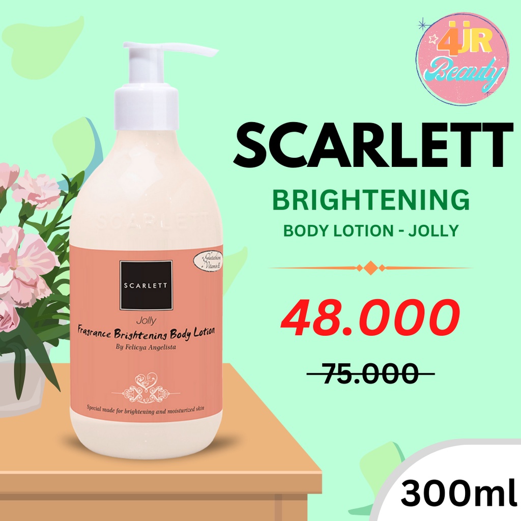 Jual SCARLETT Whitening Body Lotion jolly SCARLETT Body Scarlett lotion