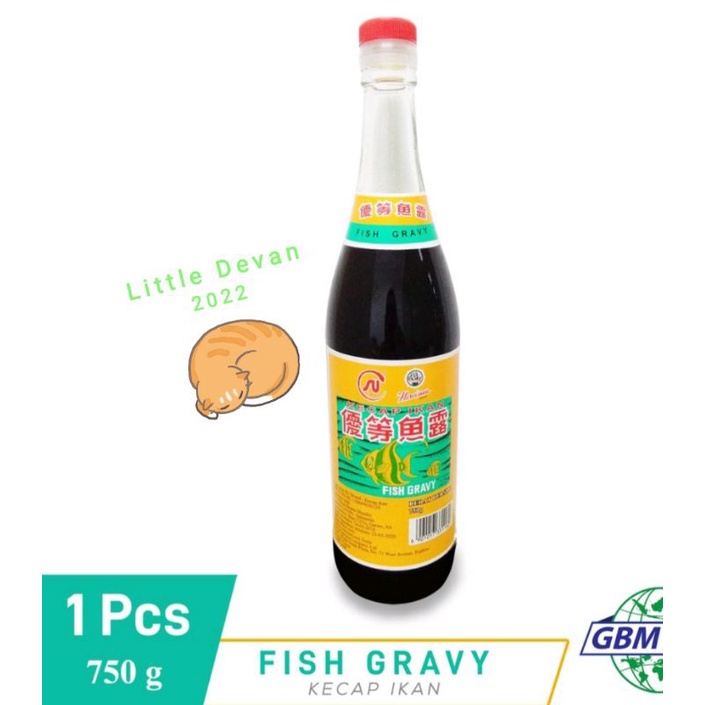 kecap asin fish gravy narcissus 750gr khusus instan GOJEK / GRAB