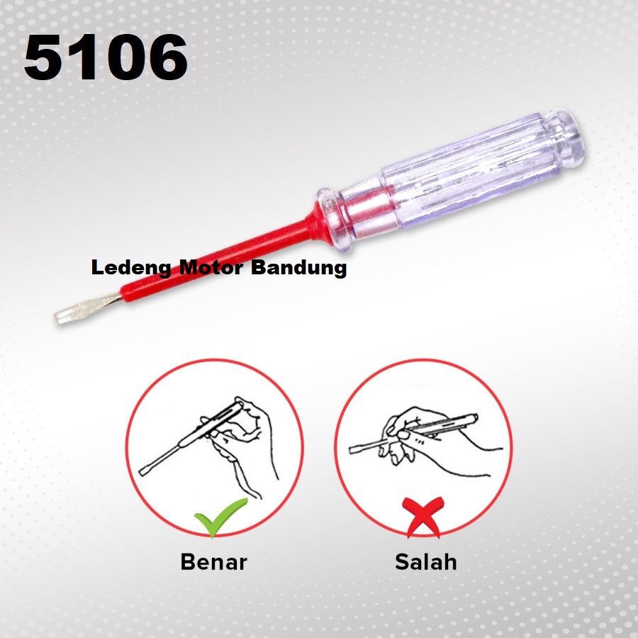 Kenmaster Tespen Obeng Minus Test Pen Listrik