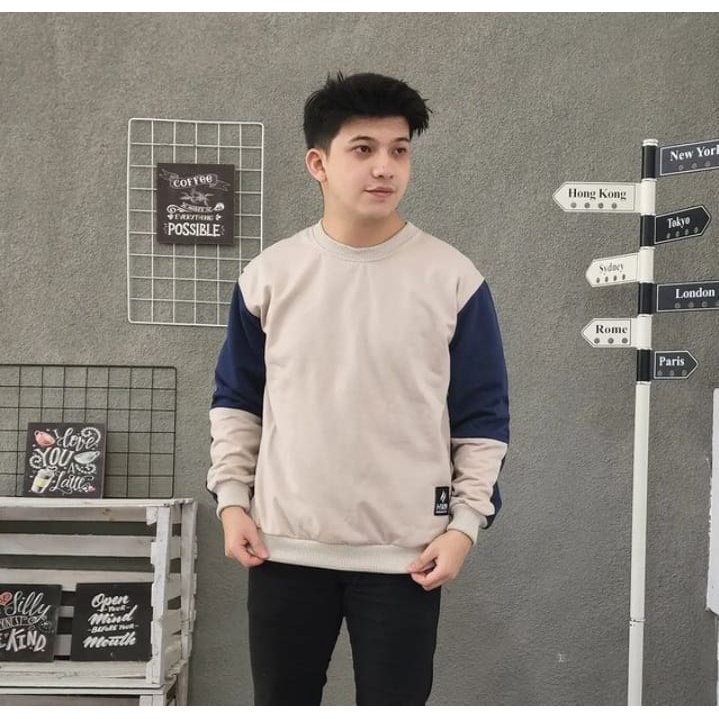 Sweater Pria  Grosir Berkualitas - HWM basic