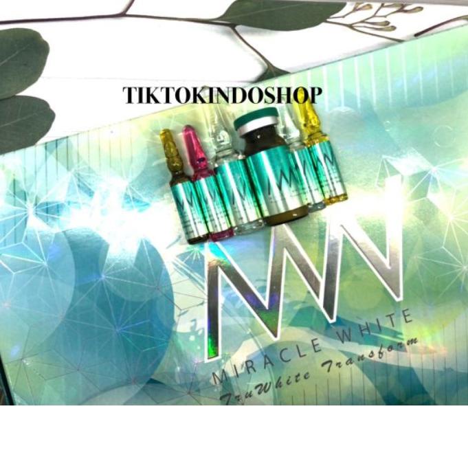 ♟ PASTI ORI Ecer Truwhite Miracle White Hijau // Infus Whitening Original Transform Suntik ✬