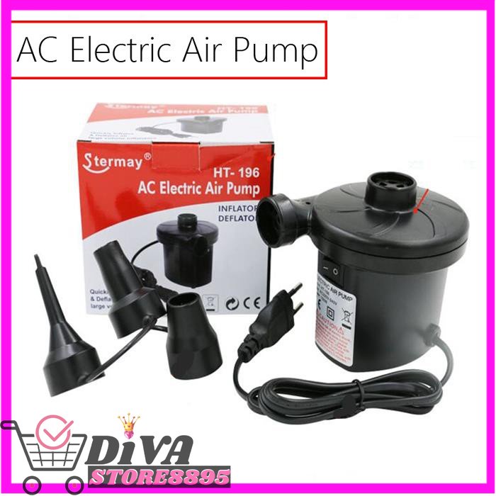 AC Electric Air Pump - (HT 196) DIVA STORE
