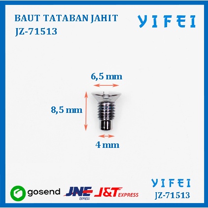 BAUT TATABAN JAHIT UJUNG TAJAM YIFEI-71513