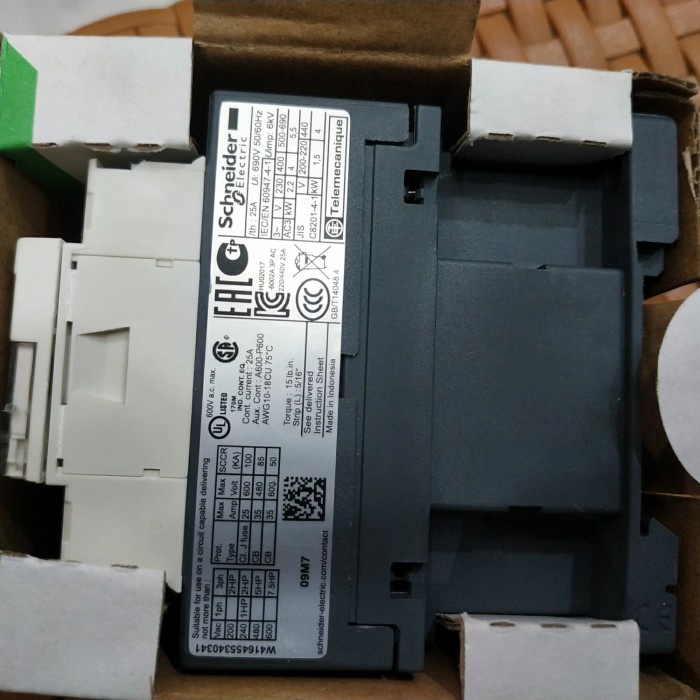 Komponen Contaktor Schneider/Kontaktor Schneider 25A,32A, 40A, 50A Coil 220Vac