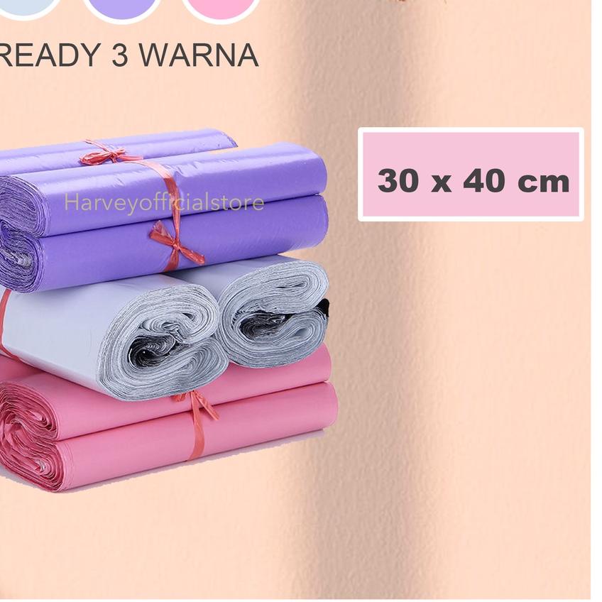 

Sale⚡️⚡️[30x40] PLASTIK PACKING POLYMAILER PLASTIC PACKING ONLINE SHOP POLY MAILER 100LEMBAR - PUTIH