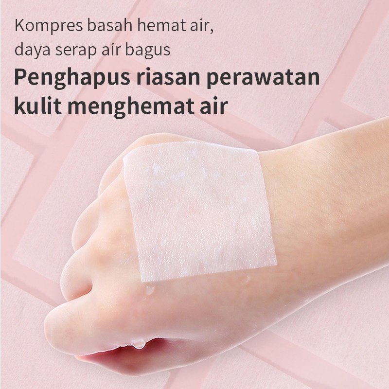 MAGFEY Kapas Wajah Toner Tipis / Tempat Kapas Wajah / Kotak Kapas Muka Kecantikan / Reusable Cotton Pad / Make Up Cleansing Tissue Sekali Pakai Tissue 0210