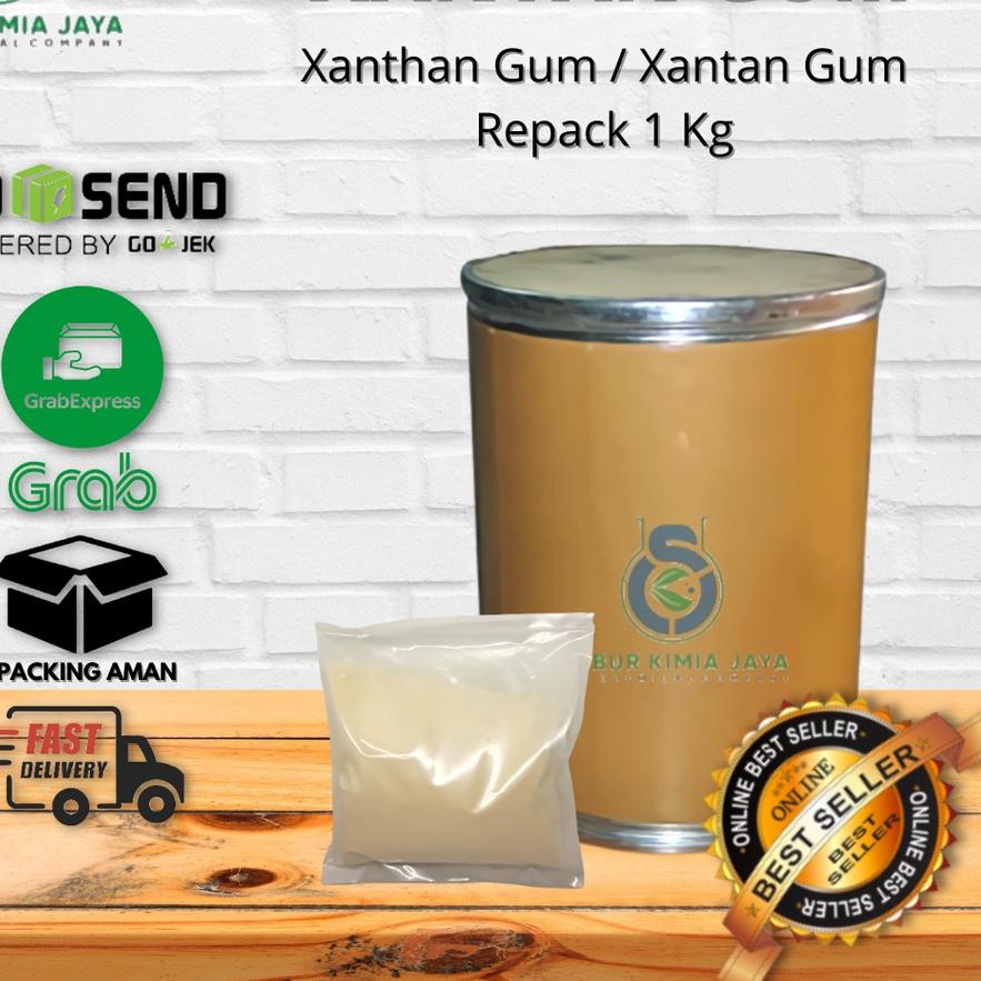 

☀ Xanthan Gum 1 Kg / Xantan gum / pengental ( food grade ) ❂