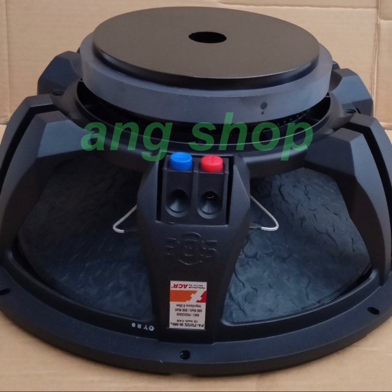 Speaker 15" Woofer PA 75155 M Fabulous By ACR Fab 75155 15 Inci Inch