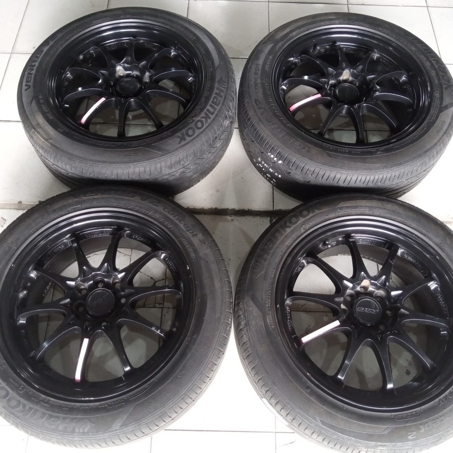 Velg Mobil Bekas Ring 16 Lubang 4 CE28 R16X7 8X100-114,3 ET35 BAN 205 55 R16