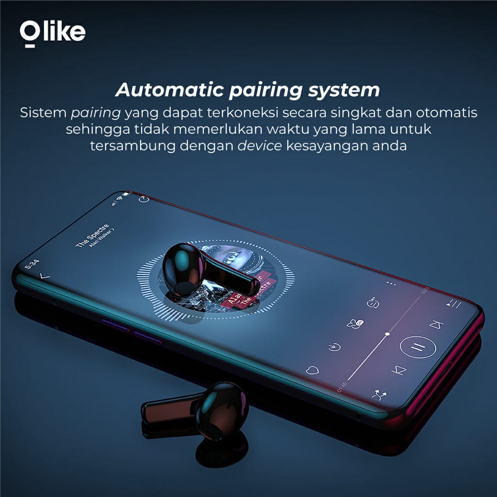 Olike Jelly Pods Wireless Earphones TWS Bluetooth 5.3 Low Latency 40ms T202