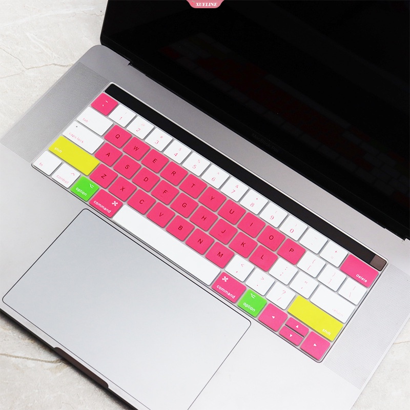 13.3inch Film Pelindung Keyboard Baru Cocok Untuk Macbook Pro A1706, A1989, A2159, A1707 Penutup Pelindung Keyboard Laptop Silikon Tahan Air Debu Ultra-Tipis [ZXL]