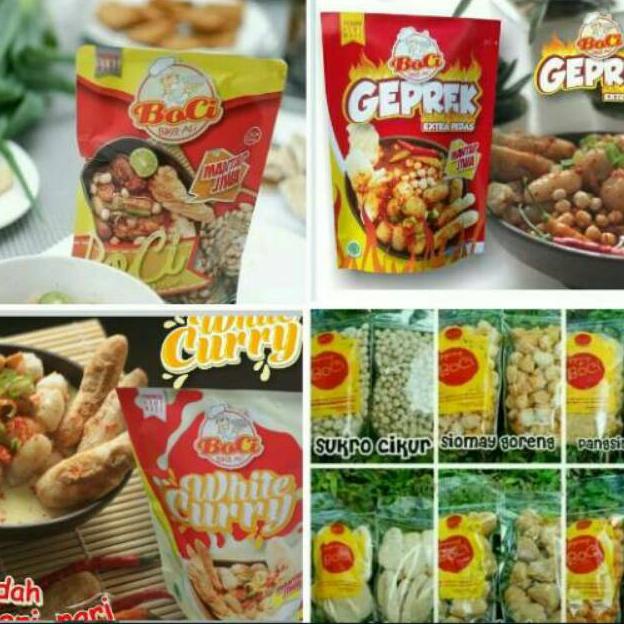 

12.12 MALL Boci Baso Aci Mantap Jiwa Khas Garut Semua Varian 200 Gram
