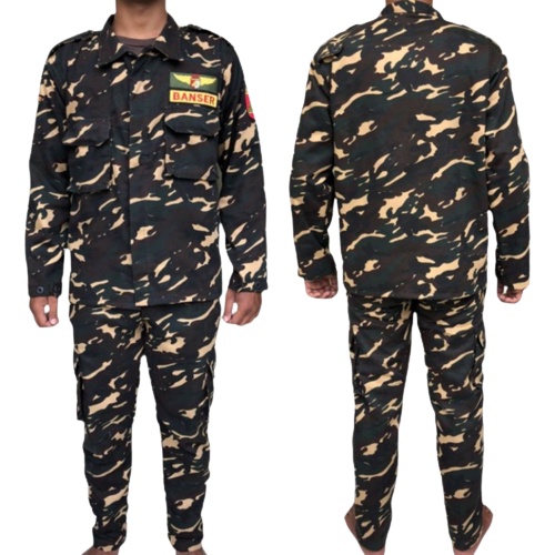 Seragam Pdl Banser Doreng Nasional Atribut Banser Bahan Ripstok Tahan Luntur Pria Orginal