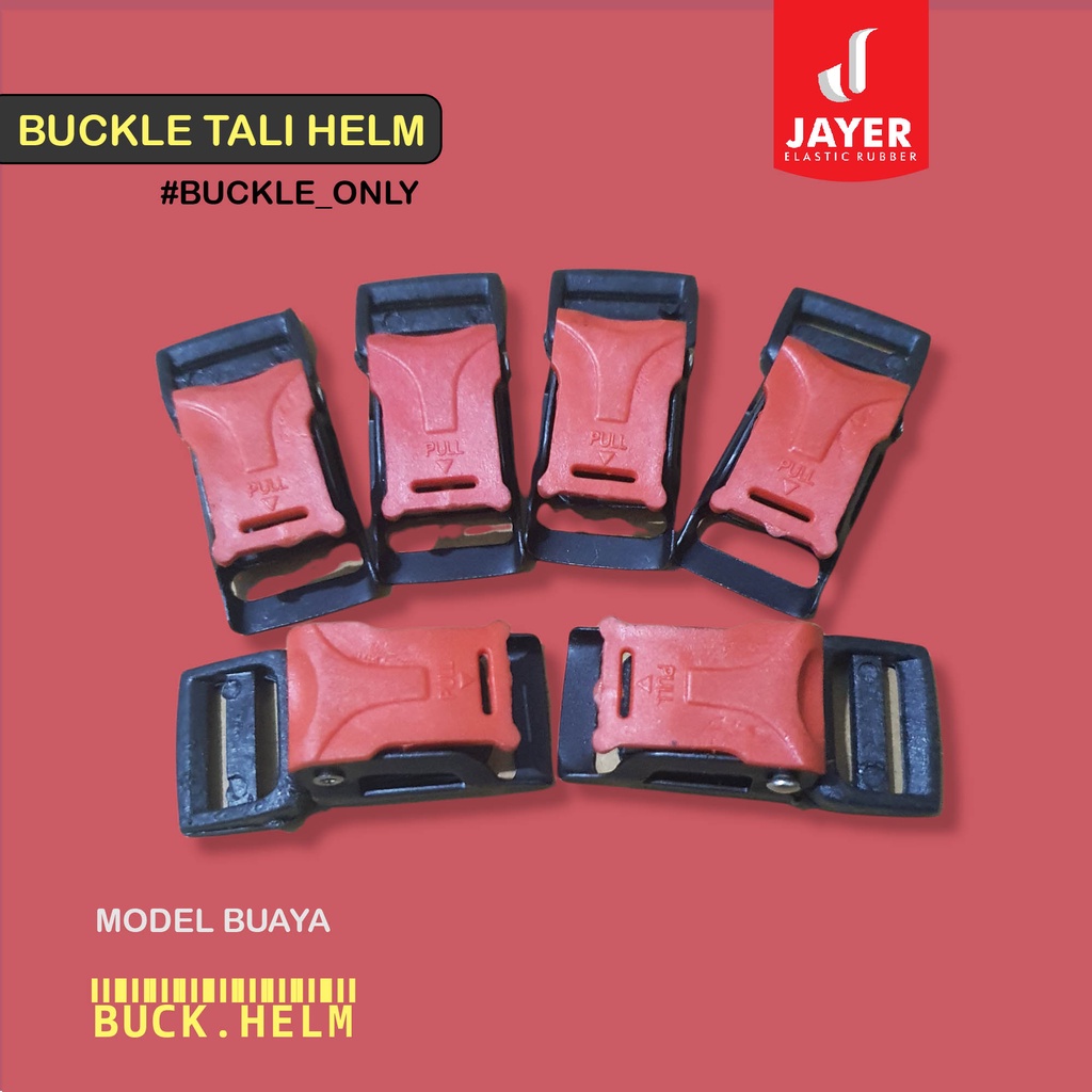 Tali Helm Bukel Buckle  Kodok Helm Universal / Gesper Helm Universal Buckle Gesper Only