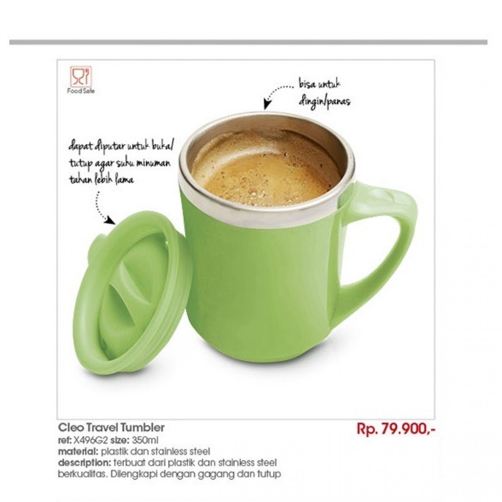 Sophie Martin Paris Sunday Cleo Travel Tumbler mug coffee