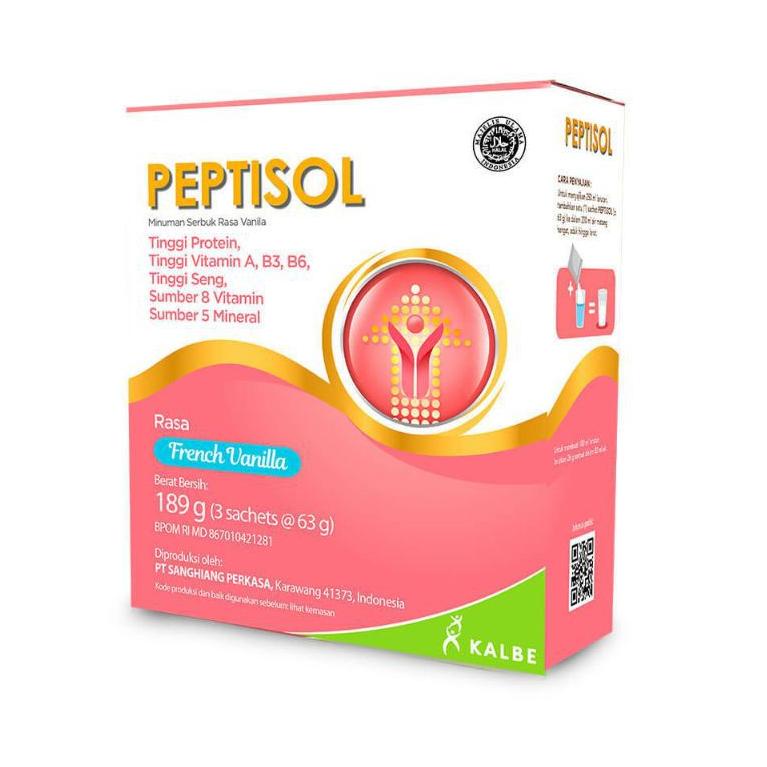 

Terlaku.../ Peptisol vanila coklat 190/189 gr - nutrisi tinggi protein